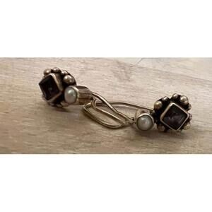 W0888 Retired Sterling Silver Silpada Sodalite Earrings